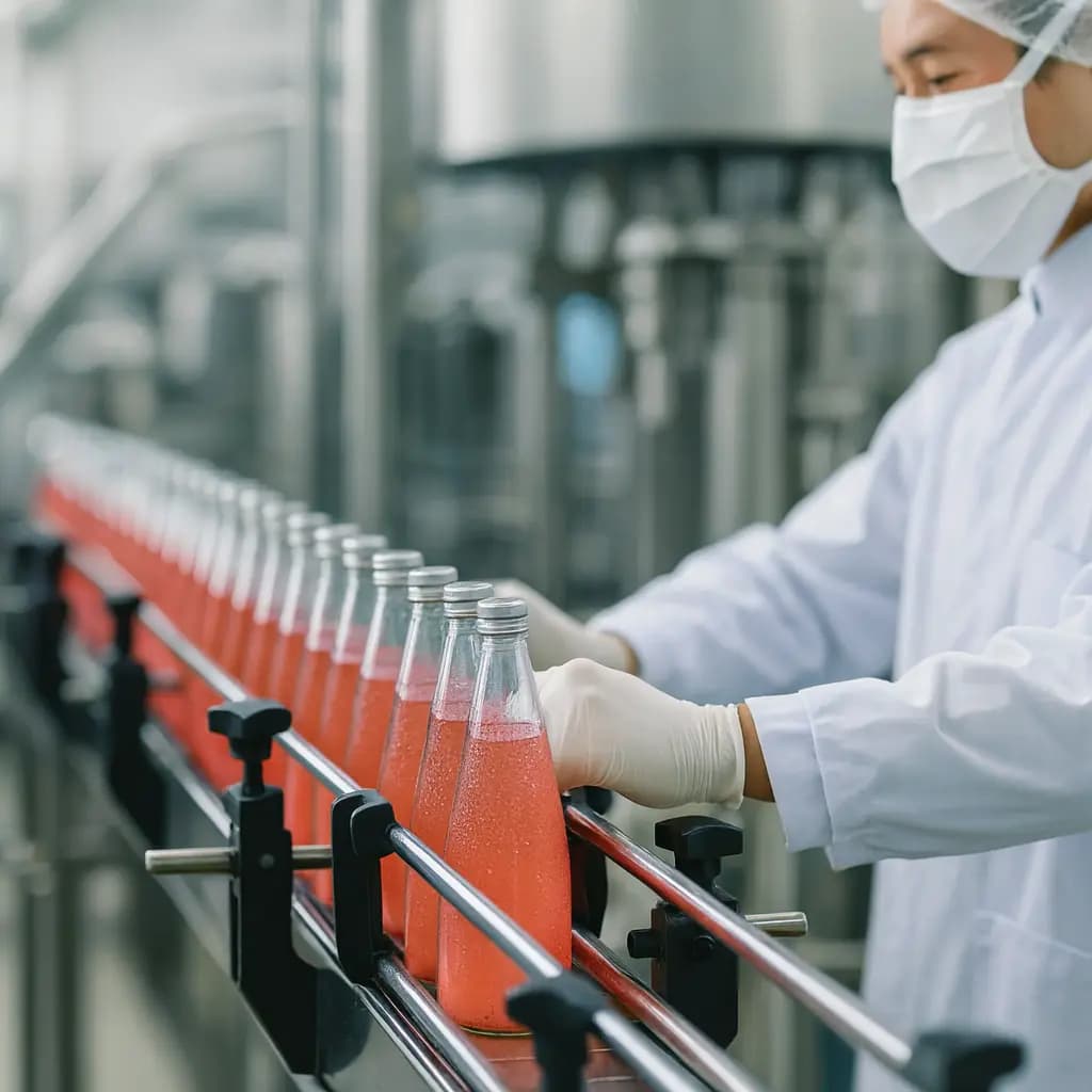 Glass Bottle Filling